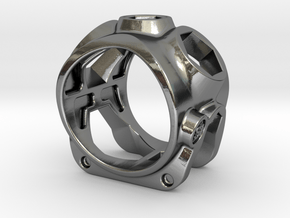 1086 ToolRing - size 10 (19,80 mm) in Polished Silver
