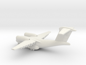 Boeing YC-14 in White Natural Versatile Plastic: 1:600