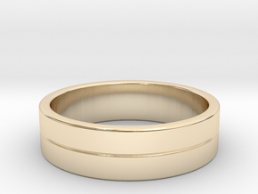 Intense band All sizes, multisize in 9K Yellow Gold : 6 / 51.5
