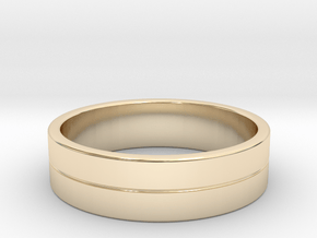 Intense band All sizes, multisize in 9K Yellow Gold : 8 / 56.75