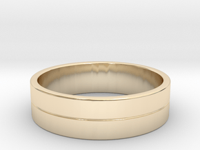 Intense band All sizes, multisize in 9K Yellow Gold : 10 / 61.5