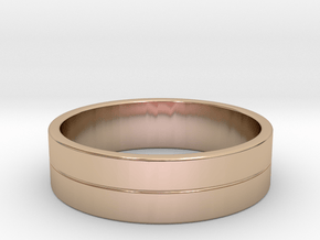 Intense band All sizes, multisize in 9K Rose Gold : 10 / 61.5