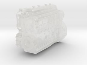 Dietroit diesel 71-6 24 in Clear Ultra Fine Detail Plastic