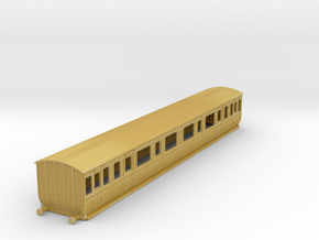 o-100-met-railway-passenger-saloon-coach in Tan Fine Detail Plastic