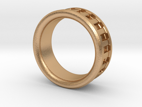 Drive Pulley Ring in Natural Bronze