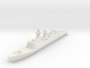 PLAN Type 054A Jiangkai II in White Natural Versatile Plastic: 1:1200