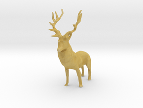 O Scale Deer in Tan Fine Detail Plastic