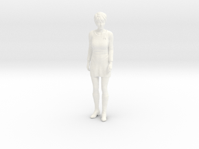 Star Trek - Bridge Crew - Christine in White Processed Versatile Plastic