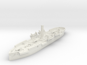1/600 USS Monongahela (1864) in White Natural Versatile Plastic