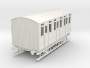 o-32-met-railway-4w-all-1st-passenger-coach in White Natural Versatile Plastic