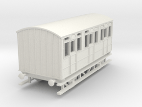 o-100-met-railway-4w-all-1st-passenger-coach in White Natural Versatile Plastic