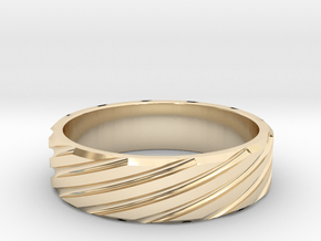 Dynamic Band All sizes, multisize in 9K Yellow Gold : 10 / 61.5