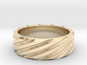 Dynamic Band All sizes, multisize in 14K Yellow Gold: 5.5 / 50.25