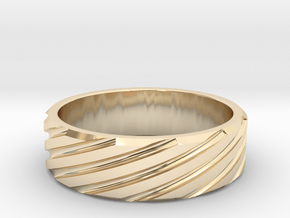 Dynamic Band All sizes, multisize in 9K Yellow Gold : 8 / 56.75