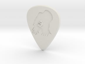 Guitar Pick_Slash in White Natural Versatile Plastic