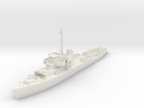 1/700 Scale USS Tacoma PF-3 Class Frigate in White Natural Versatile Plastic
