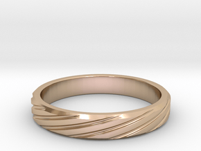Dynamic women Band All sizes, multisize in 9K Rose Gold : 5 / 49