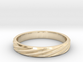 Dynamic women Band All sizes, multisize in 9K Yellow Gold : 6 / 51.5