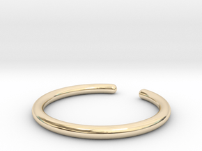 Ear cuff  in 14K Yellow Gold: Small