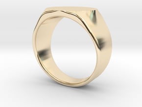 Signet ring All Sizes, Multisize in 14K Yellow Gold: 5 / 49