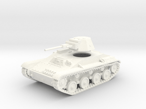 1/72 T-60 tank in White Processed Versatile Plastic