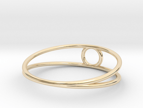 Minimal wire ring All sizes, multisize in 9K Yellow Gold : 9 / 59