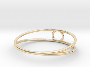 Minimal wire ring All sizes, multisize in 14k Gold Plated Brass: 11.5 / 65.25