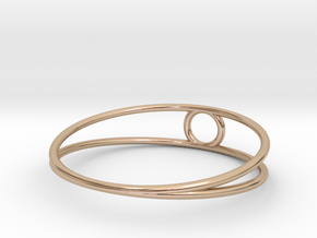 Minimal wire ring All sizes, multisize in 9K Rose Gold : 13 / 69