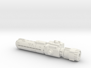 TF Siege Tyrant Fusion Cannon in White Natural Versatile Plastic