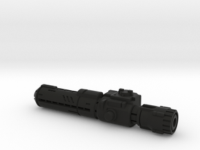 TF Siege Tyrant Fusion Cannon in Black Smooth Versatile Plastic