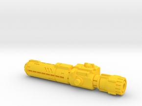 TF Siege Tyrant Fusion Cannon in Yellow Smooth Versatile Plastic