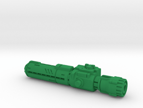 TF Siege Tyrant Fusion Cannon in Green Smooth Versatile Plastic