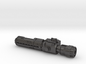 TF Siege Tyrant Fusion Cannon in Dark Gray PA12 Glass Beads