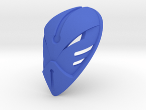 Kanohi Inu Mask of confusion Proto Mata Mask in Blue Smooth Versatile Plastic