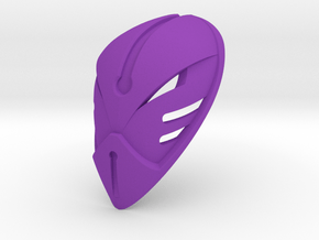 Kanohi Inu Mask of confusion Proto Mata Mask in Purple Smooth Versatile Plastic
