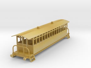 0-120fs-brill-tramway-met-coach in Tan Fine Detail Plastic
