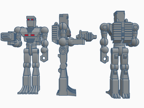Rom Micronauts Figure in Gray PA12