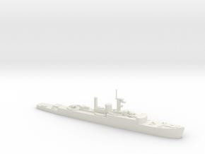 1/700 Scale HMS Type 15 Frigate in White Natural Versatile Plastic
