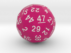 d47 Optimal Packing Sphere Dice in Matte High Definition Full Color
