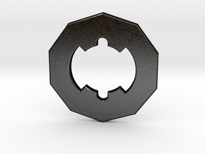 Beyblade Magne WD (Mold 1) | Bakuten Weight Disk in Matte Black Steel
