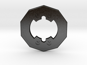 Beyblade Magne WD (Mold 2) | Bakuten Weight Disk in Matte Black Steel
