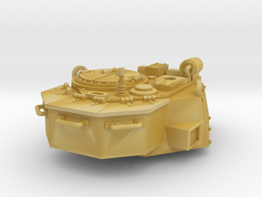 28mm tank turret (new LRBT body) no gun, DIY in Tan Fine Detail Plastic: d4