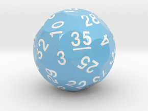 d35 Optimal Packing Sphere Dice in Smooth Full Color Nylon 12 (MJF)