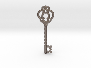 key_full in Polished Bronzed-Silver Steel