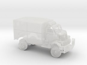 1/64 1941 Chevrolet COE Panel Movie Truck Kit in Clear Ultra Fine Detail Plastic
