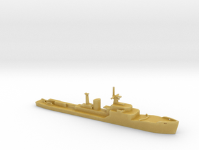 1/1250 Scale HMS Type 14 Frigate in Tan Fine Detail Plastic