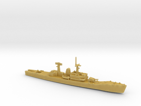 1/1250 Scale HMS Leander Type 12 Frigate in Tan Fine Detail Plastic