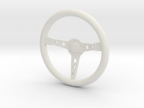scx 24 steering wheel in White Natural Versatile Plastic