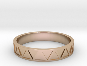 Pueblo band All sizes, multisize in 9K Rose Gold : 10 / 61.5