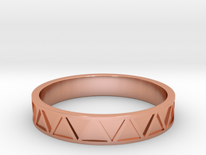 Pueblo band All sizes, multisize in Polished Copper: 10 / 61.5